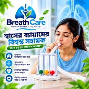 Breath Care 3-Chamber Spirometer